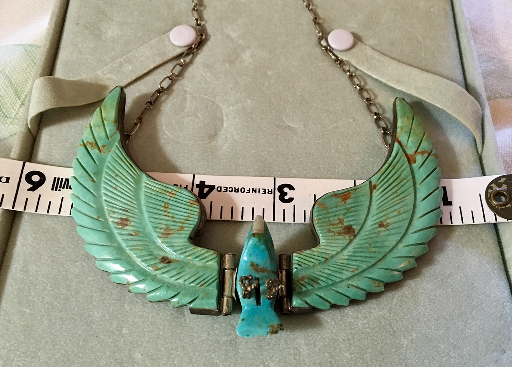 turquoise eagle necklace