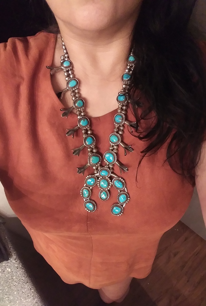 my-first-squash-blossom-necklace-show-tell-turquoise-people