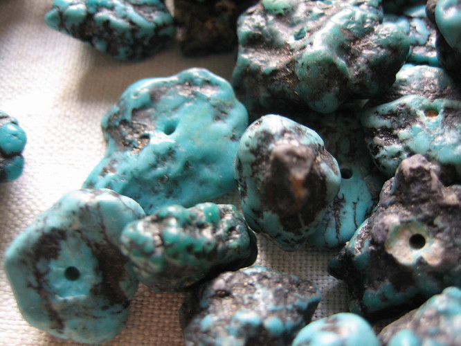 turquoise beads (6)