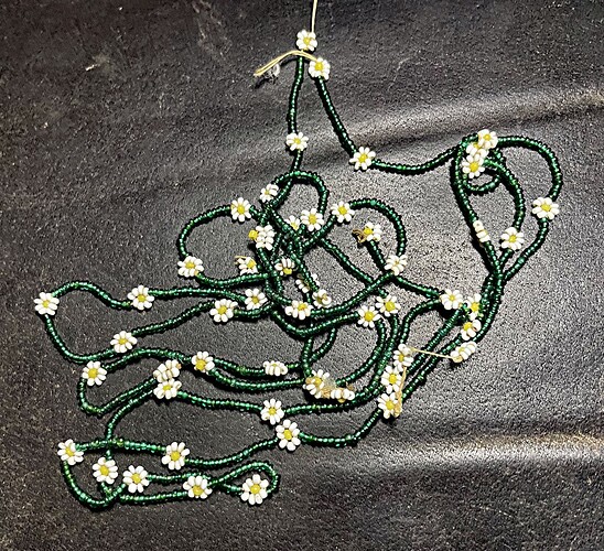 33 beaded necklace