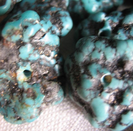 turquoise beads (12)