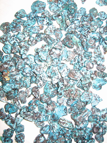 turquoise beads (10)