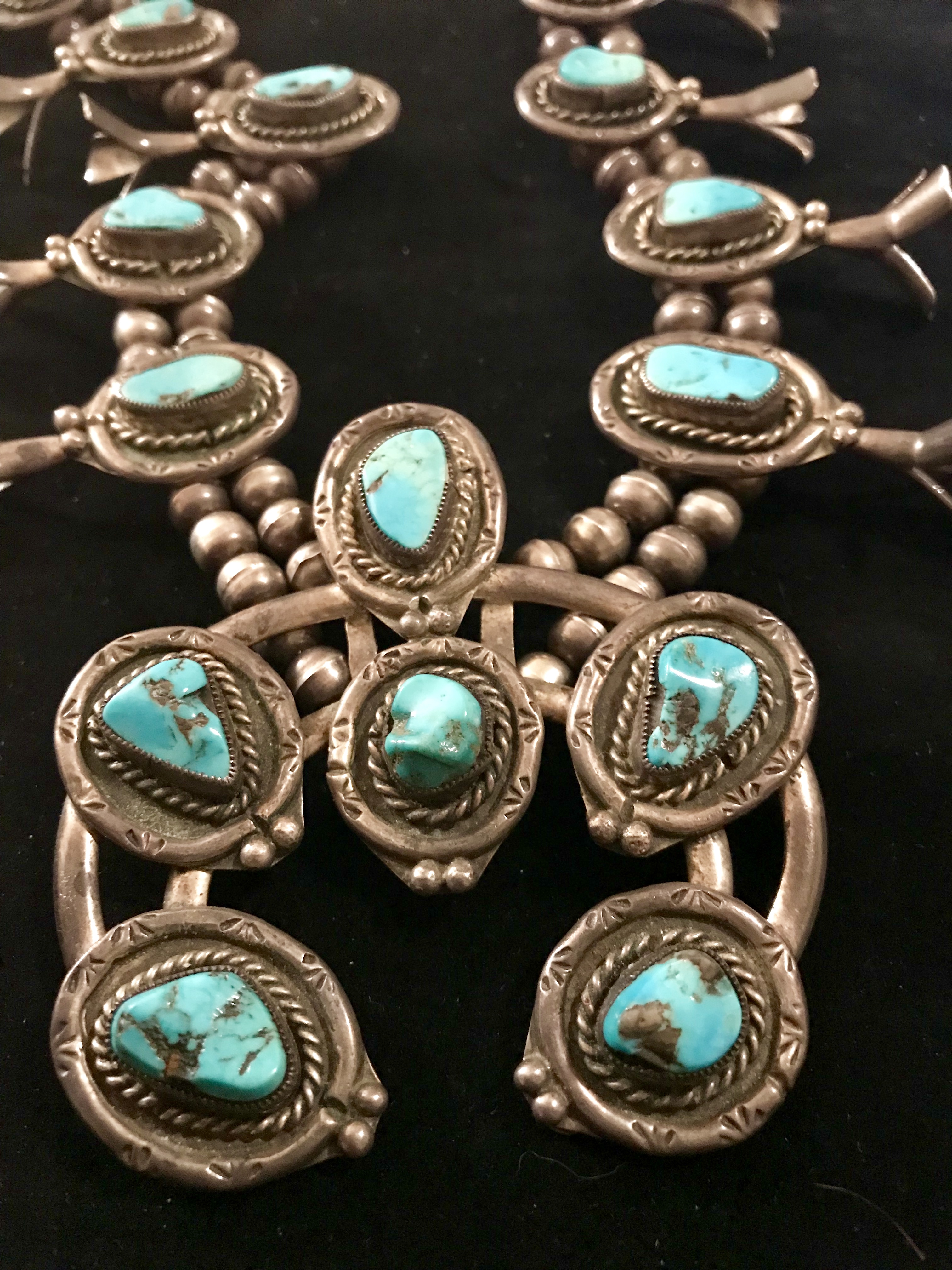 Information on antique turquoise necklace - Appraising & Evaluating ...