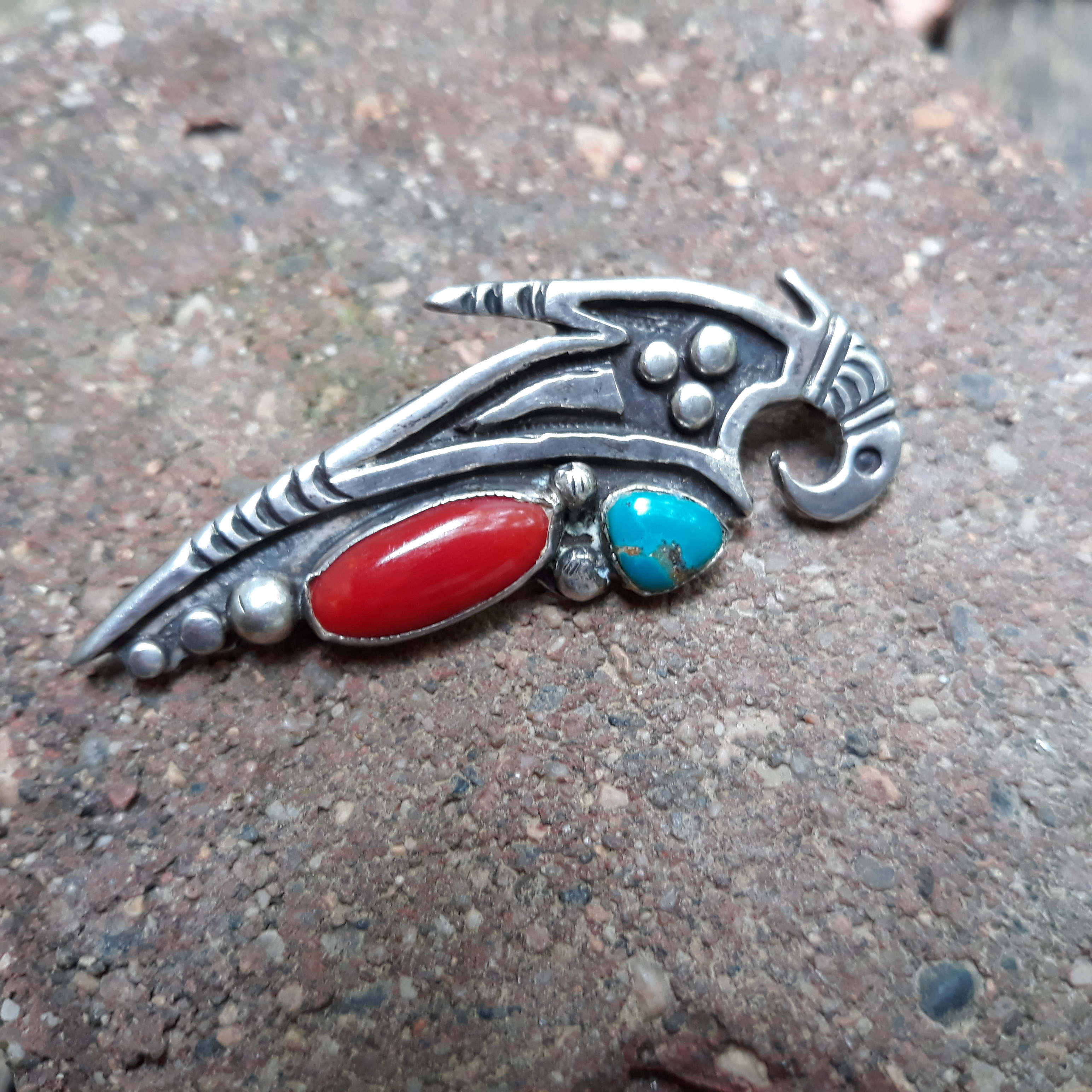 My new Hopi brooch- Allen Pooyouma! - Show & Tell - Turquoise People